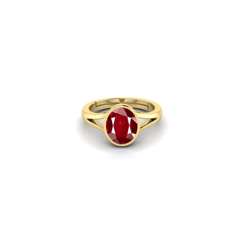 5.25 KT Ruby Gemstone Panchdhatu Ring