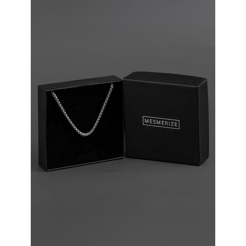 Mesmerize Men Stainless Steel Poseidon Popcorn Chain