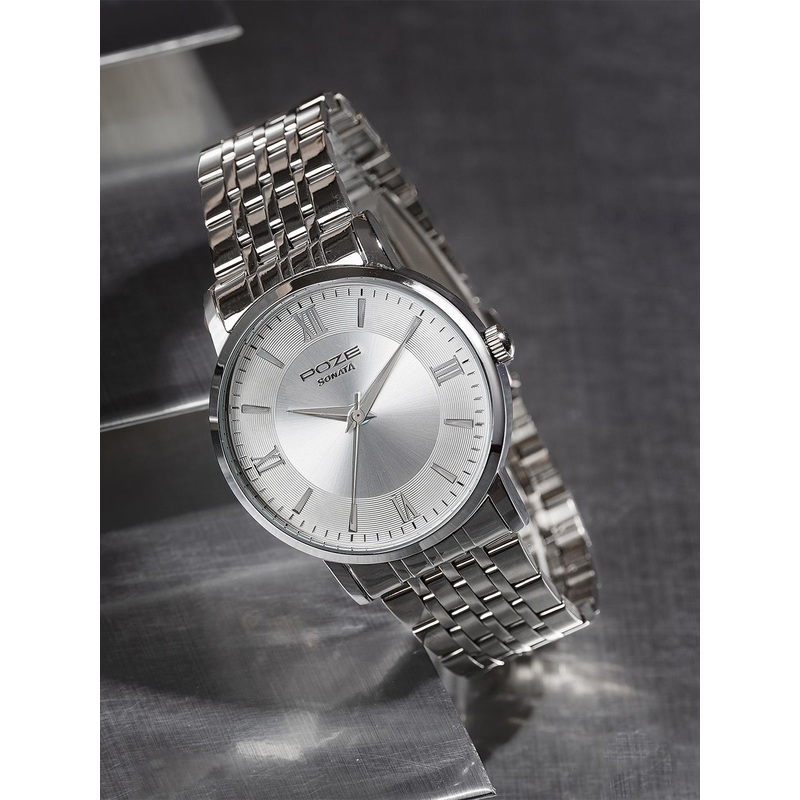 Sonata Men Poze Analogue Quartz Watch SP70058SM01