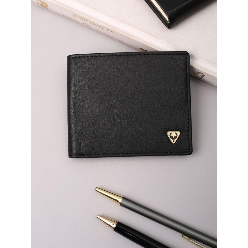 Allen Solly Textured Leather Two Fold Wallet
