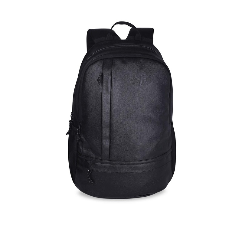 F Gear Unisex Black Solid Backpack