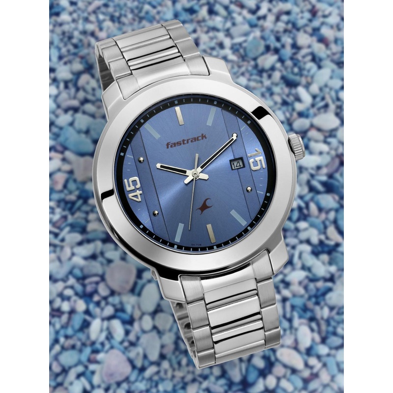 Fastrack Men Blue Analogue Watch 3246SM03