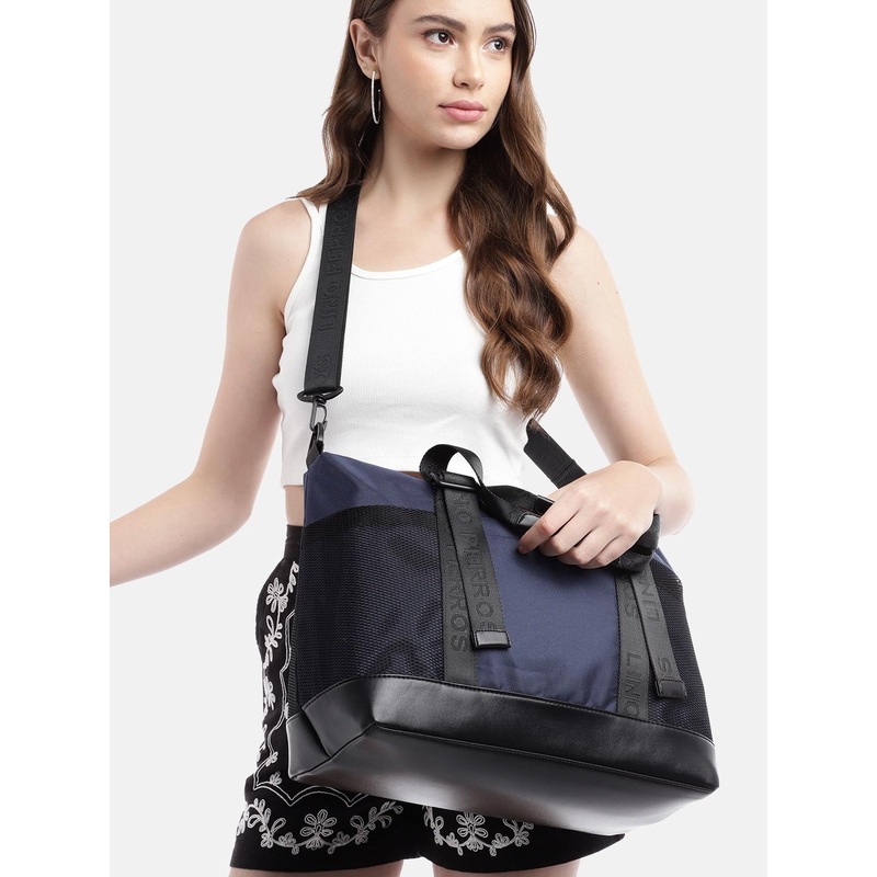 Lino Perros Oversized Structured Laptop Handheld Bag