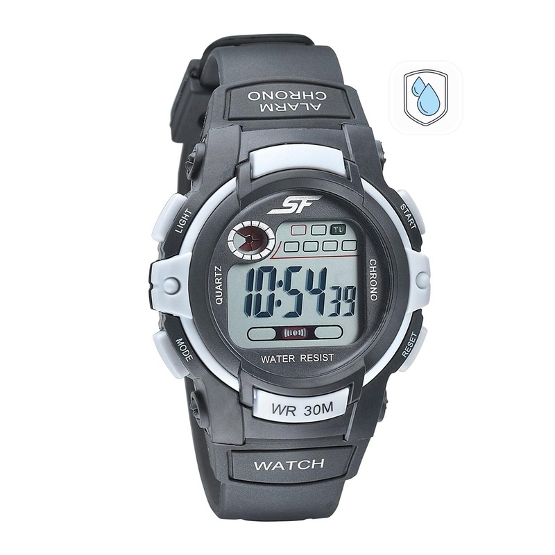 Sonata Men Grey Digital Watch
