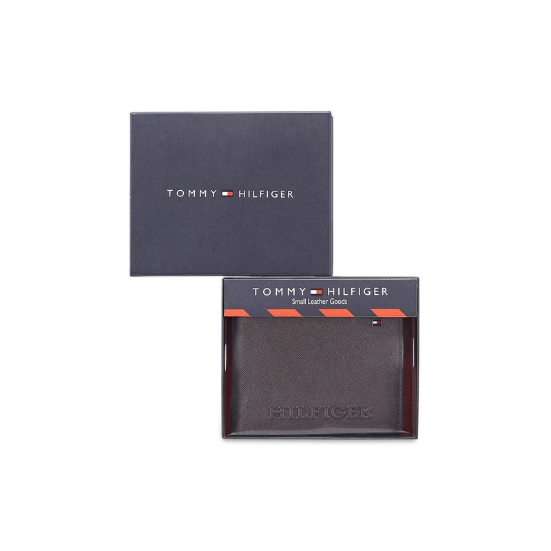 Tommy Hilfiger Men Leather Two Fold Wallet