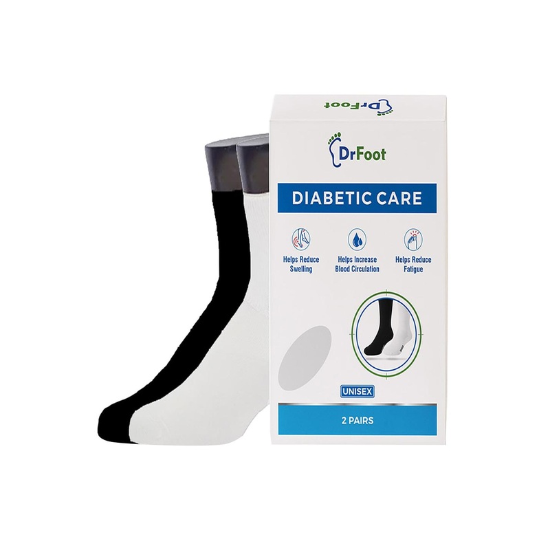 Dr Foot Pack of 2 Diabetic & Arthritis Socks