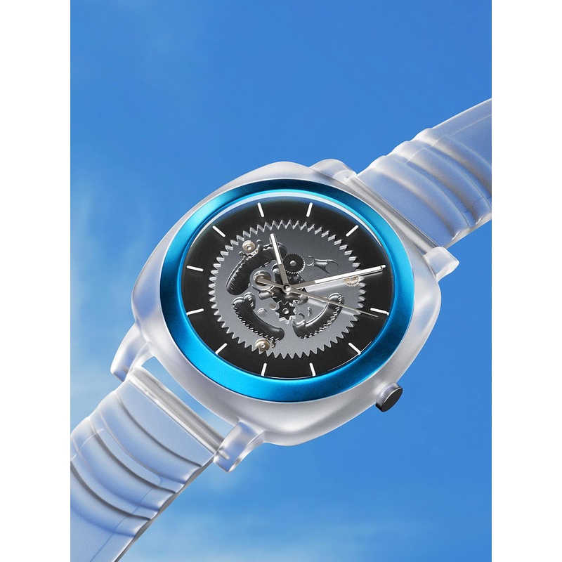 Fastrack Unisex Bare Aluminium Quartz Anthacite Dial Analogue Watch 3312PP03