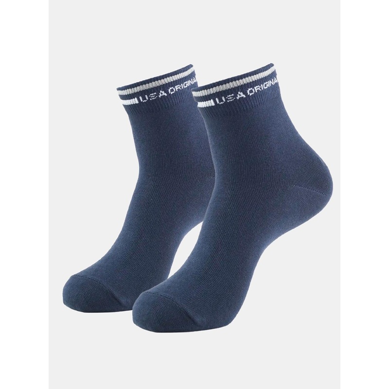Jockey Pack of 2 Compact Cotton Ankle Length Socks with StayFresh Treatment-7002