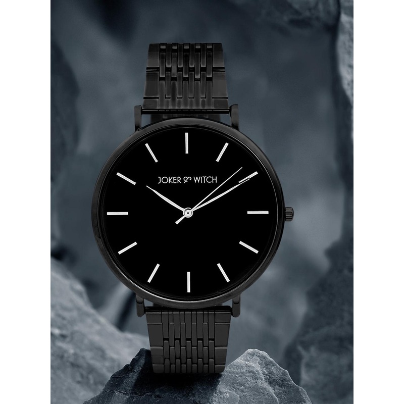 JOKER & WITCH Unisex Black Analogue Watch AMWW396