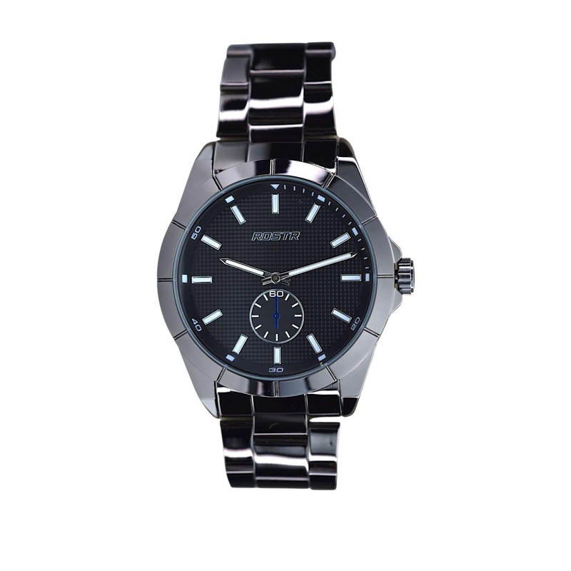 Roadster Men Black Dial & Straps Analogue Watch