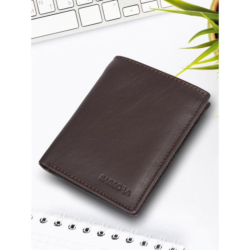 Sassora RFID Leather Two Fold Wallet