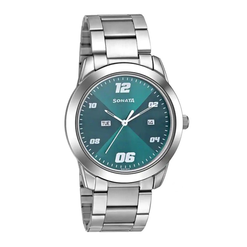 Sonata RPM 2.0 Men Brass Dial & Stainless Steel Straps Analogue Watch 7924SM12