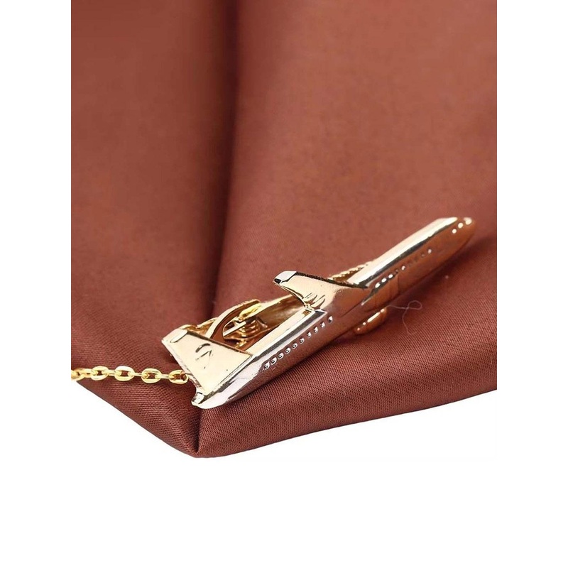 Curren Men Plain Tie Pin Brooch