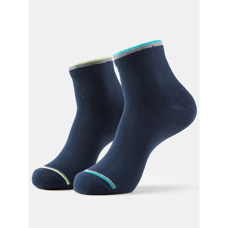 Jockey Pack Of 2 Compact Cotton Ankle Length Socks With StayFresh Treatment-7051