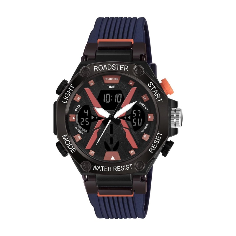 Roadster Men Digital Multi Function Watch RDSTR-8087-BLUE