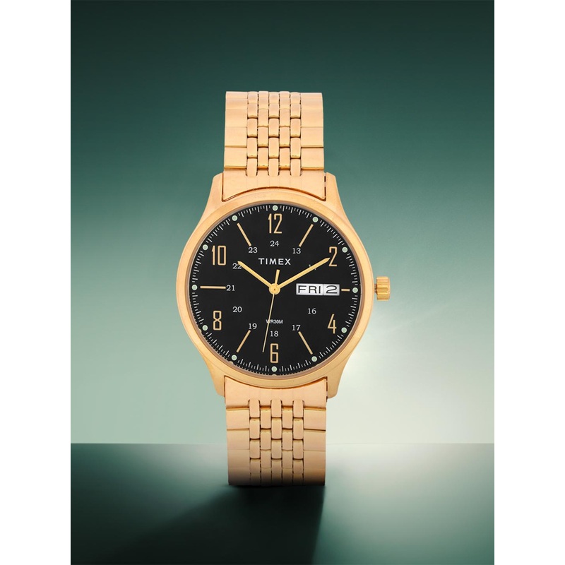 Timex Men Black Analogue Watch – TW0TG6504