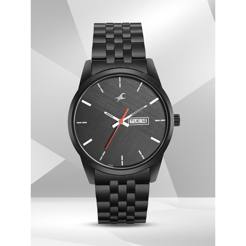 Fastrack Men Metal Straps Analogue Watch 3277NM05