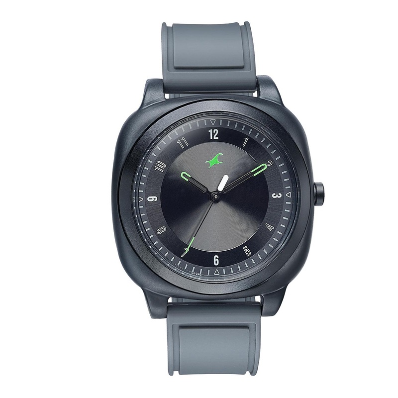 Fastrack Unisex Printed Dial & Bracelet Style Straps Analogue Watch 68034PP10W