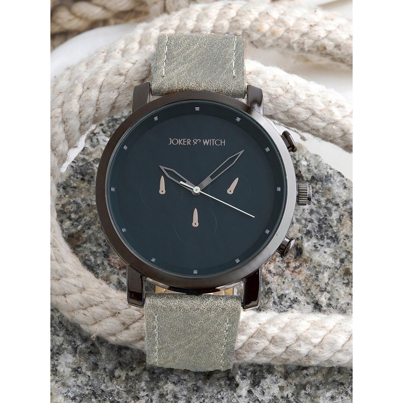 JOKER & WITCH Men Embellished Dial & Regular Straps Analogue Watch AMWW760