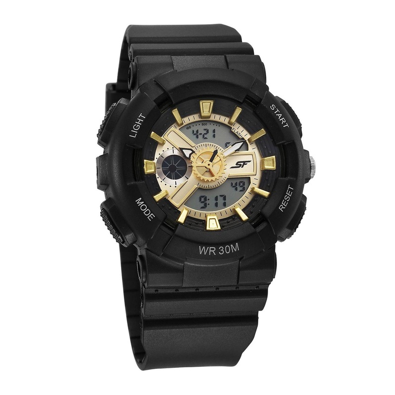 Sonata Unisex Skeleton Dial & Straps Analogue Watch 87057PP04