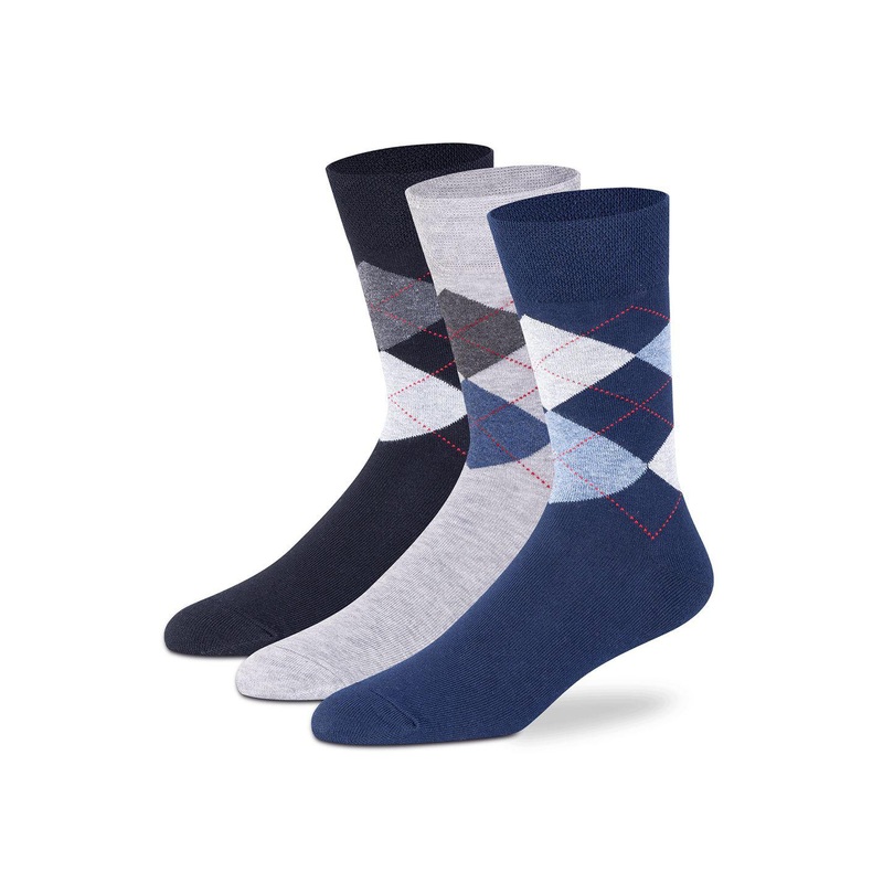 Supersox Pack Of 3 Men Formal Office Calf Socks