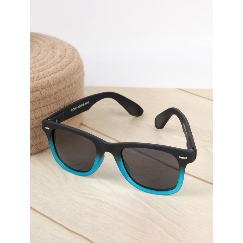 Woggles Unisex Full Rim Wayfarer Sunglasses with Polarized Lens WOWF-02-M08-1066-M