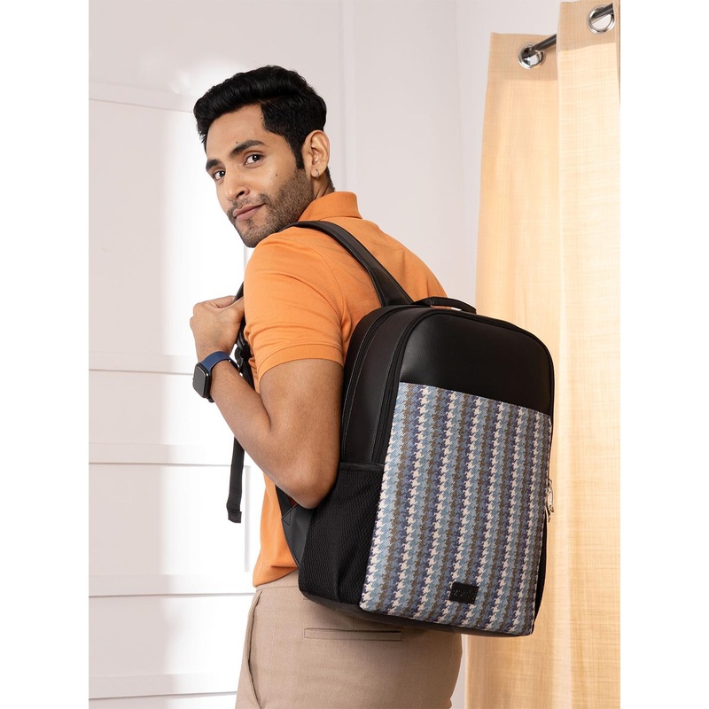 ZOUK Bombay Houndstooth Men’s Statement Backpack