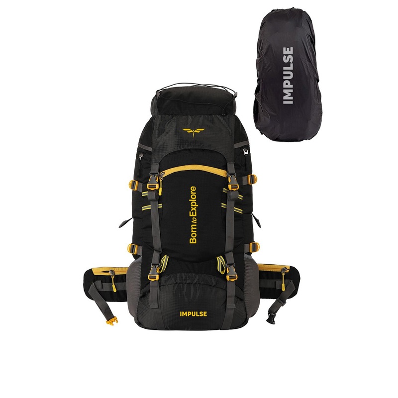 Impulse Black & Yellow Rucksacks