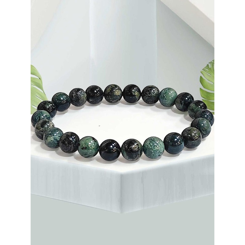 SOLAVA Unisex Artificial Beaded Ceramic Bracelet