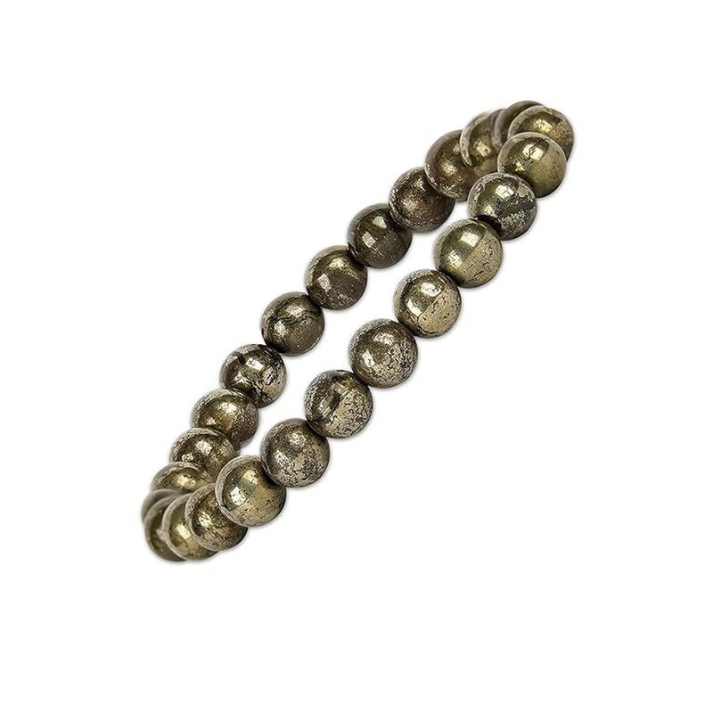 Gemsmantra Unisex Pyrite Bracelet
