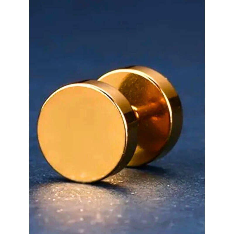 The Roadster Lifestyle Co Gold Plated Stainless Steel Stud Earrings
