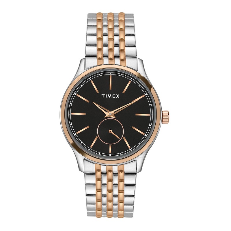 Timex Men Stainless Steel Bracelet Style Straps Analogue Watch TWTG65SMU29