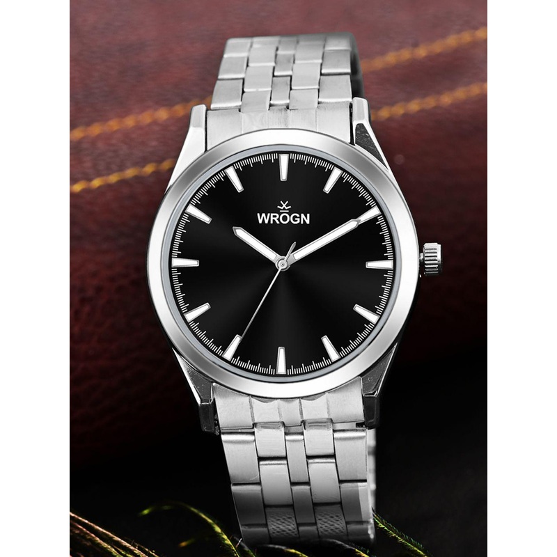 WROGN Men Dial & Bracelet Style Straps Analogue Watch HOBWRG0472A