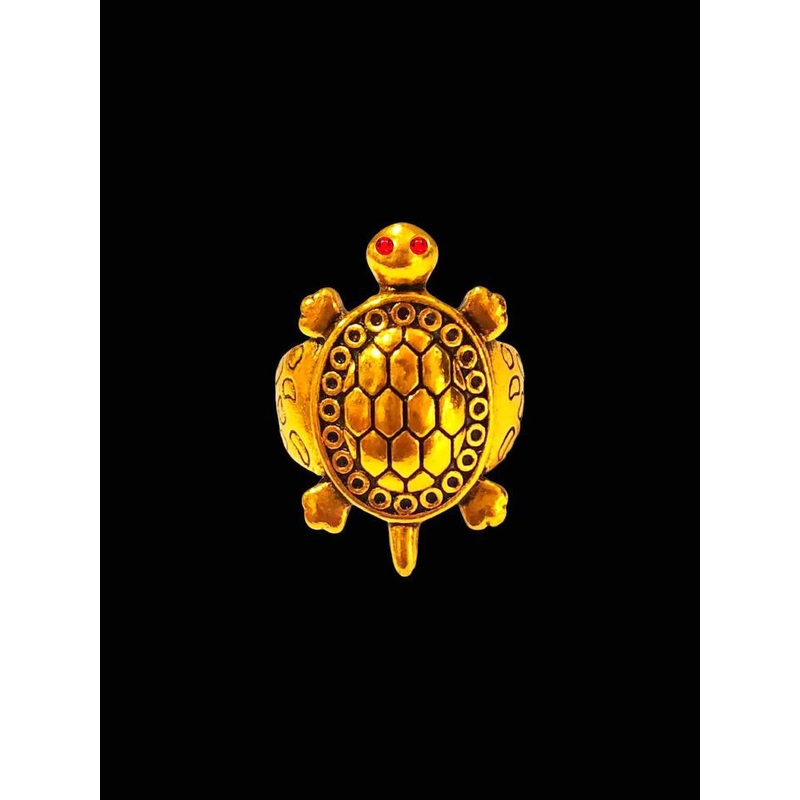 Dynamic Retail Global Brass Gold Plated Ring ()