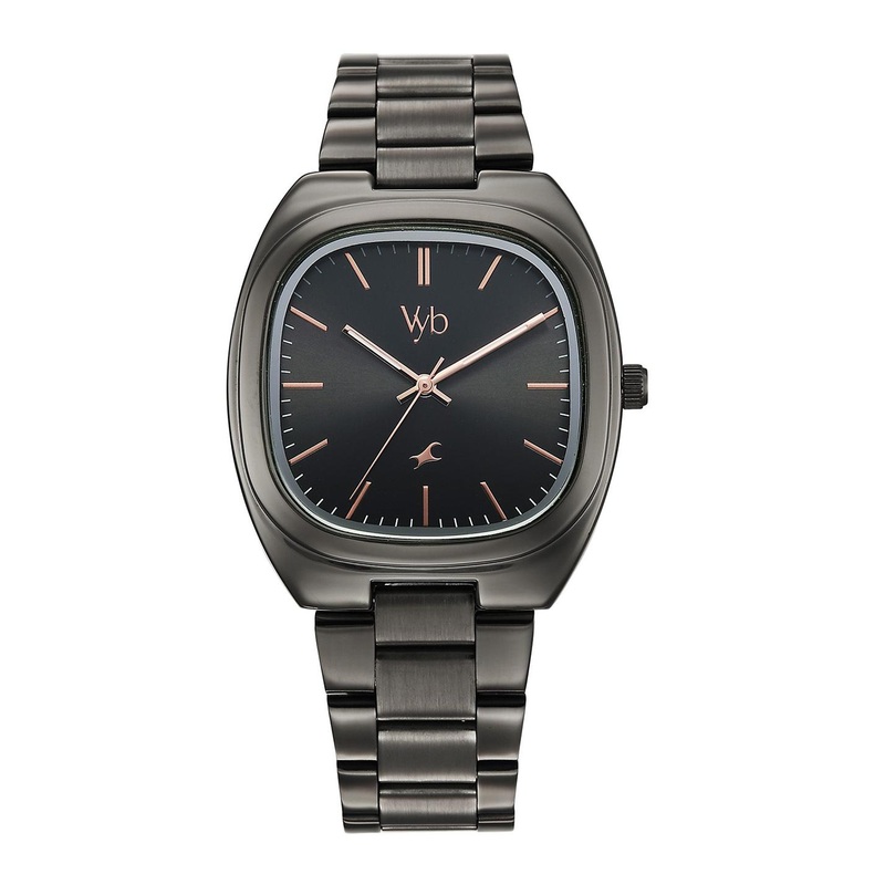 Fastrack Men Dial & Bracelet Style Straps Reset Time Analogue Watch FV30004QM01W