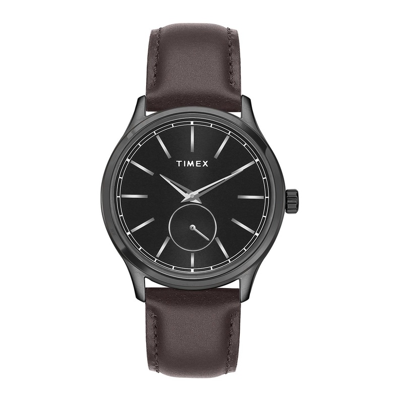 Timex Men Leather Straps Analogue Watch TWTG65SMU26