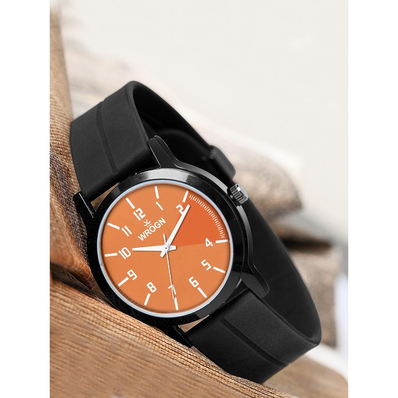 WROGN Men Printed Dial Analogue Watch HOBWRG0485
