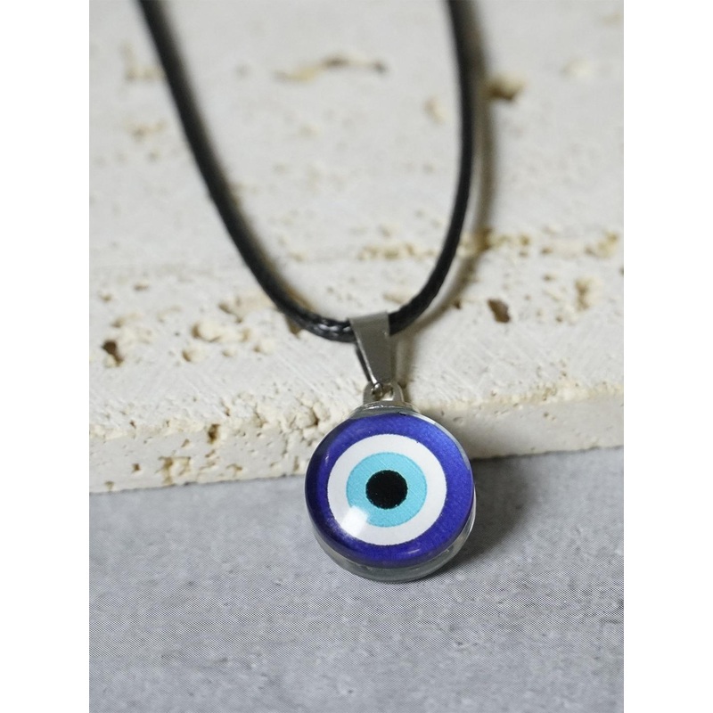 Japam Evil Eye Reversible Pendant With Chain