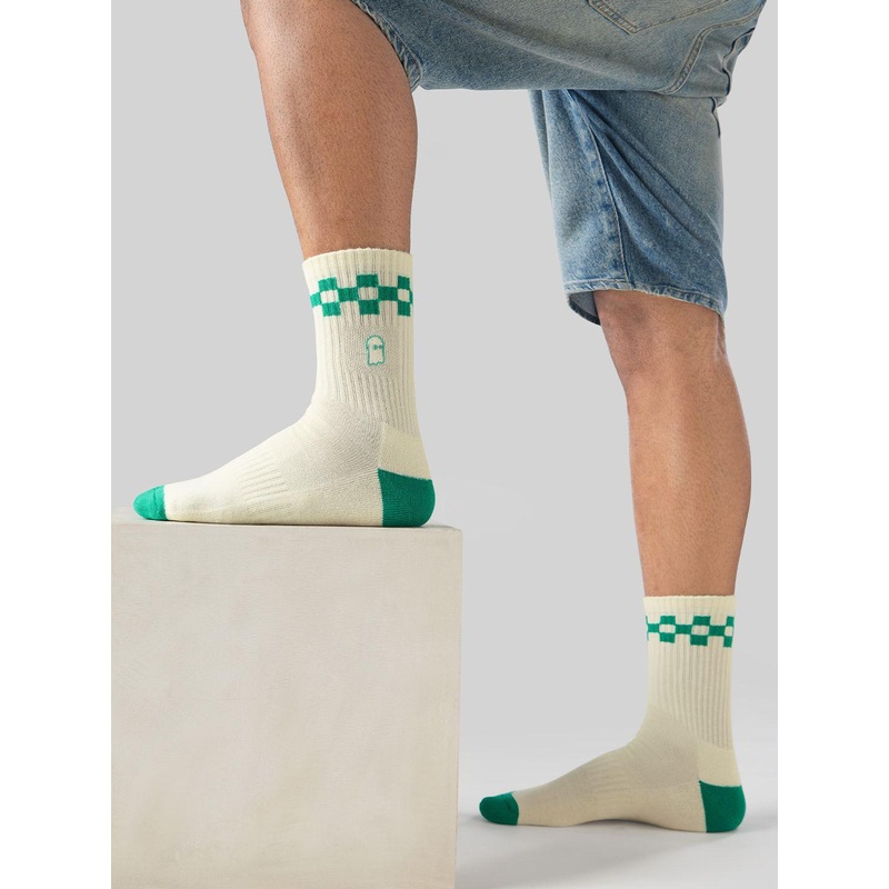 The Souled Store Men Green Screen Socks