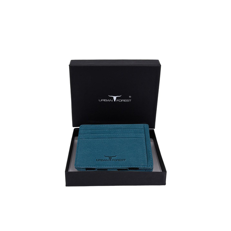 URBAN FOREST Men RFID Blocking Leather Magic Wallet