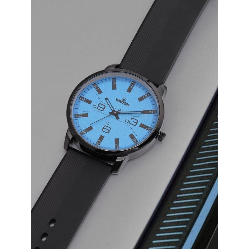 WROGN Men Blue Analogue Watch WRG00041A