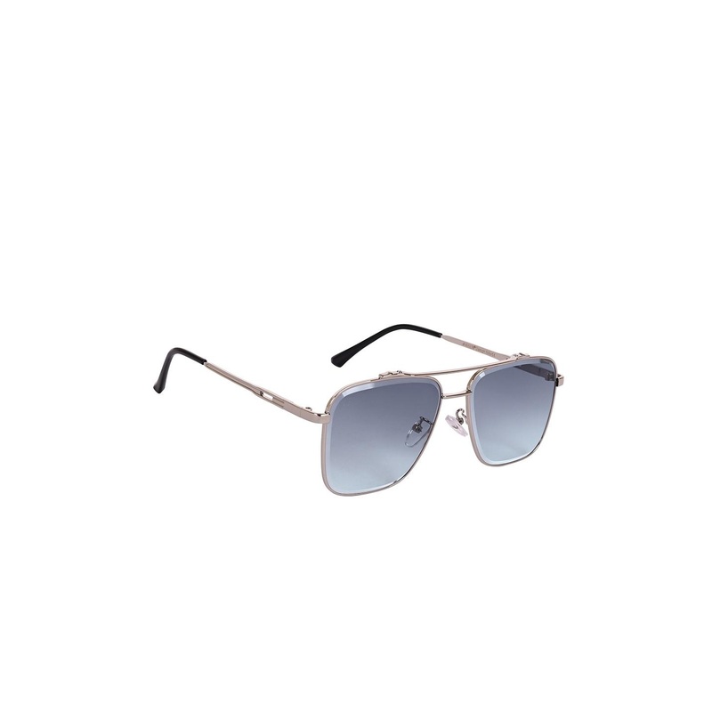 AISLIN Men Wayfarer Sunglasses with UV Protected Lens ES_12857-91-AS-80674-GRY-STL-WF