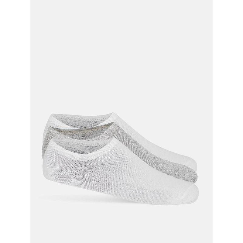 Ajile by Pantaloons Men Pack Of 3 Assorted Shoe-Liner Socks