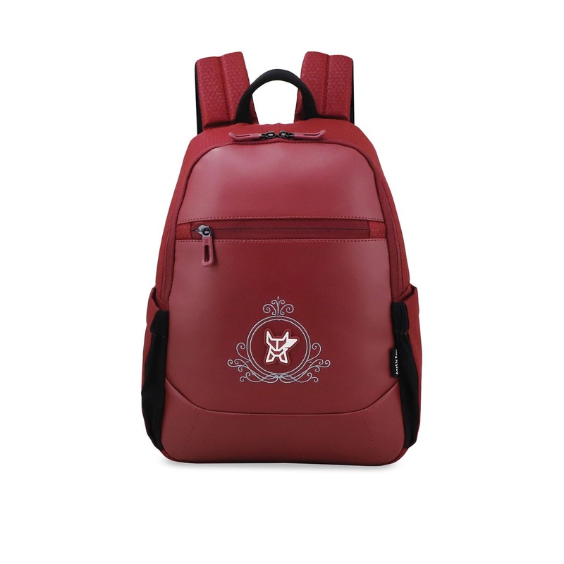 Arctic Fox Unisex Maroon Backpacks