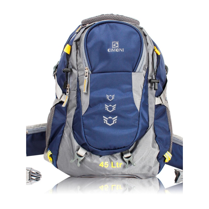 CIMONI Unisex Colourblocked Backpack