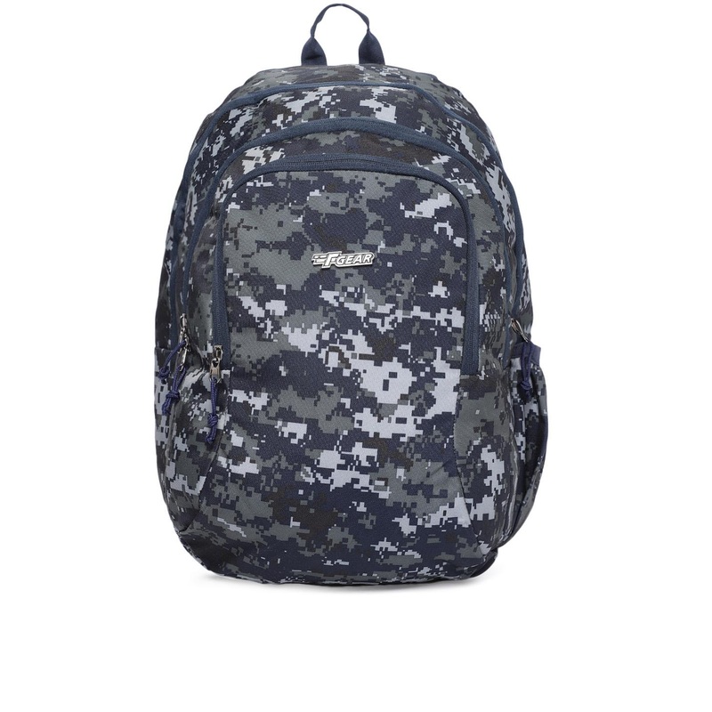 F Gear Unisex Blue Graphic Backpack