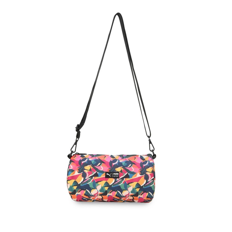 Puma Verdure Unisex Printed Mini Barrel Bag