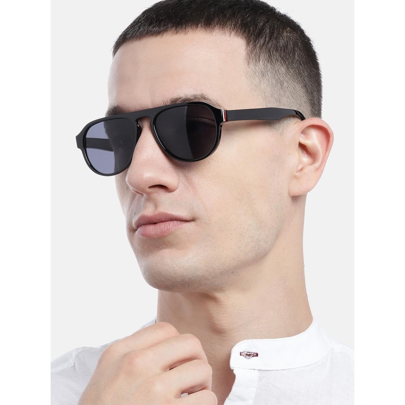 Carlton London Men Oval Sunglasses with UV Protected Lens