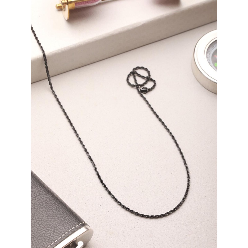 Jazz and Sizzle Men Minimal Stainless Steel Chain