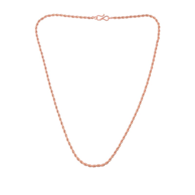 Missmister Unisex Copper-Plated Antique Chain